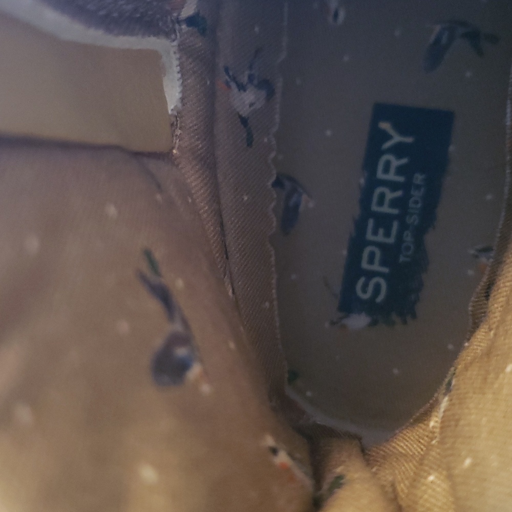 Sperry Women's Saltwater Chevron Duck Boot with Side Zipper - Picture 13 of 16